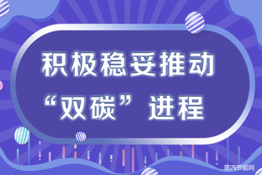 积极稳妥推动“双碳”进程